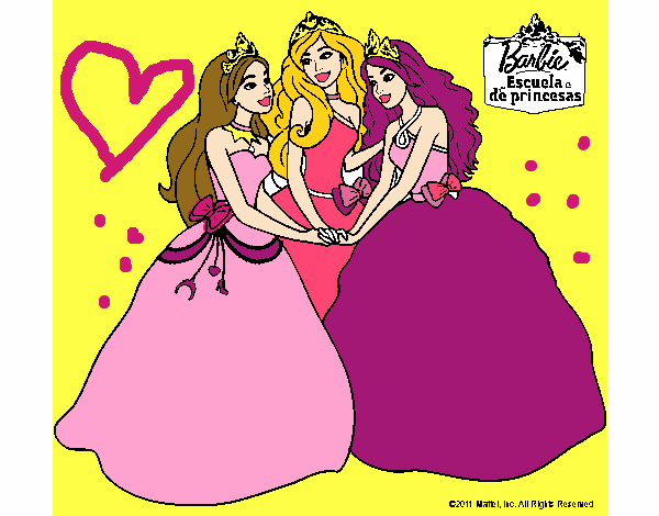 Barbie y sus amigas princesas