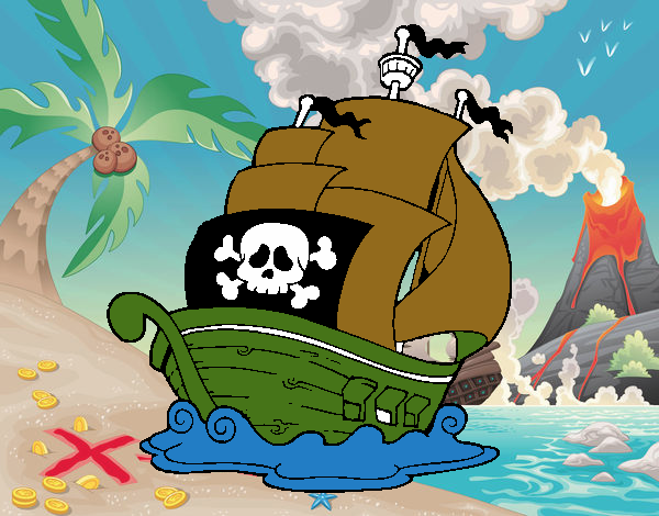 Barco de piratas