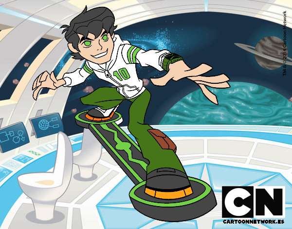 Ben 10 skateboard