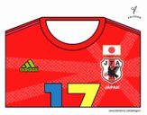 Camiseta del mundial de fútbol 2014 de Japón