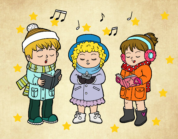 3 niños cantantes