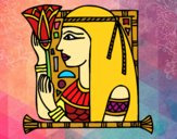 Dibujo Cleopatra pintado por 2017