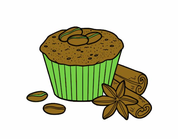 Cupcake de café