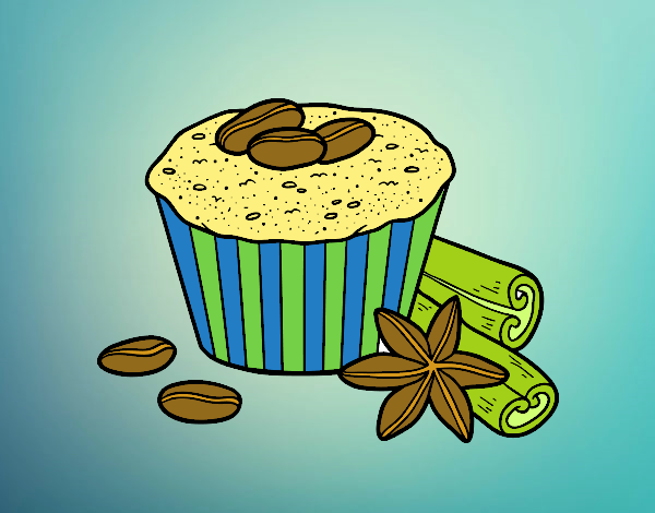 Cupcake de café