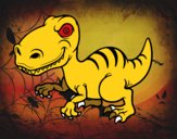 Dinosaurio velociraptor