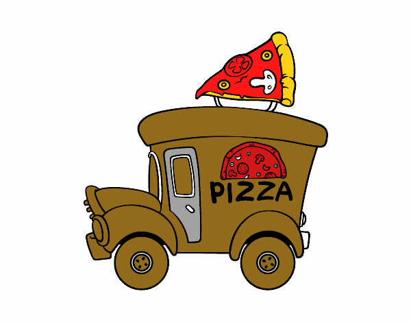 Food truck de pizza