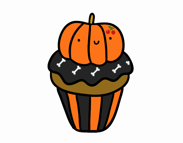 Halloween cupcake