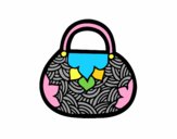 Mini bolso de inspiración japonesa