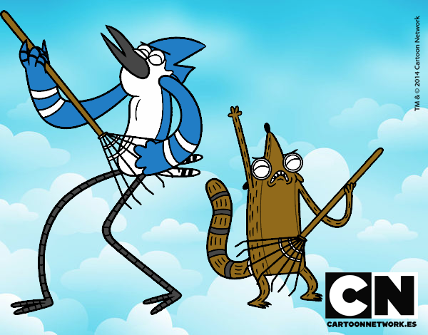 Mordecai y Rigby