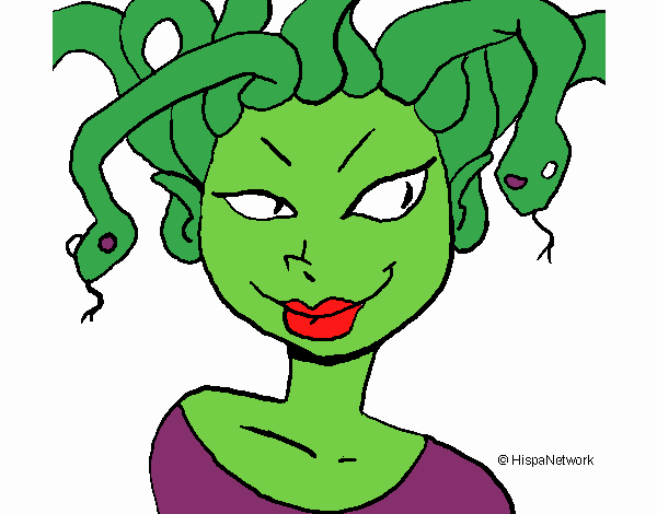 Mujer medusa