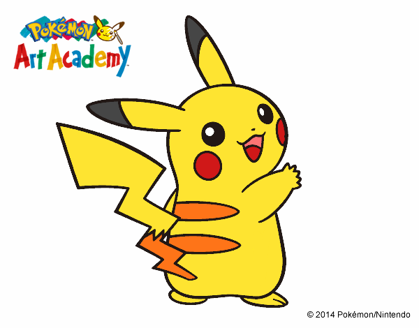 Pikachu de espaldas