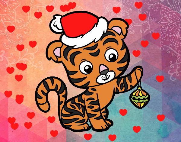 Tigre navideño