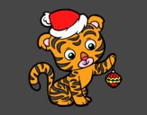 Tigre navideño