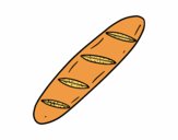 Dibujo Una barra de pan pintado por natalia605