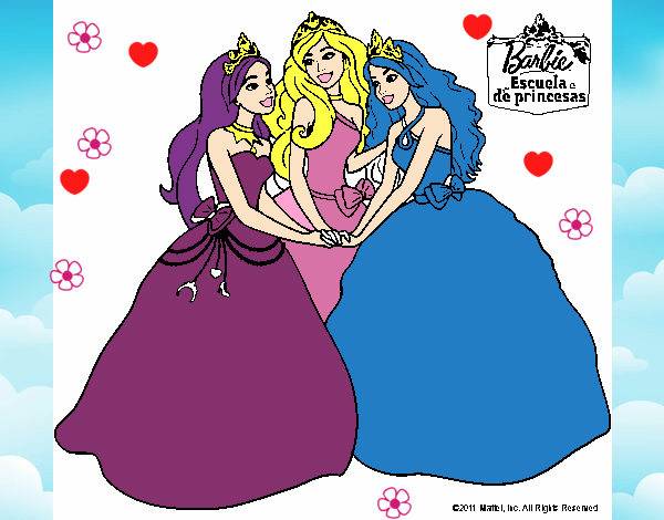 Barbie y sus amigas princesas