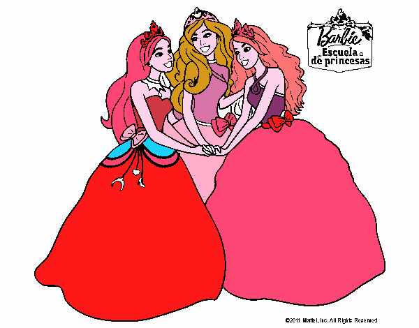 Barbie y sus amigas princesas