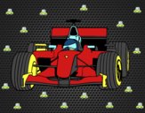 Dibujo Coche de F1 pintado por saybrith