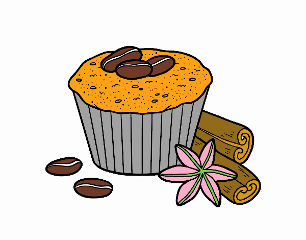 Cupcake de café