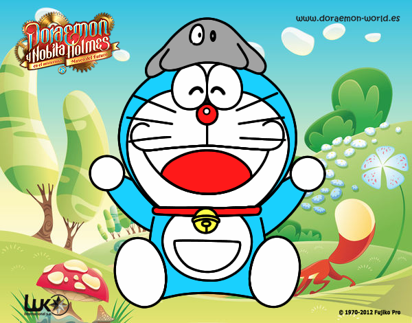 Doraemon feliz