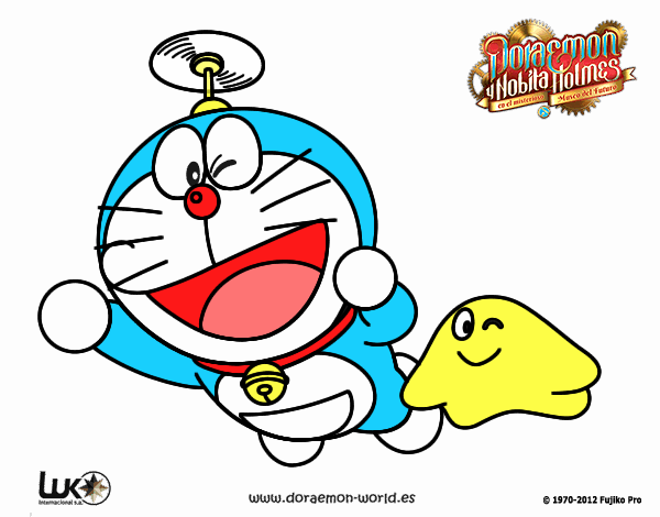 Doraemon volando