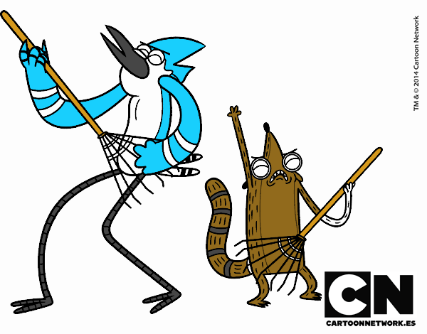 Mordecai y Rigby