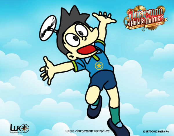 Suneo volando