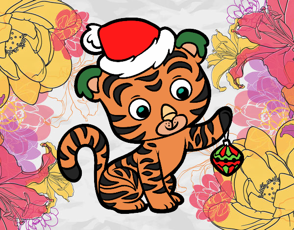 Tigre navideño