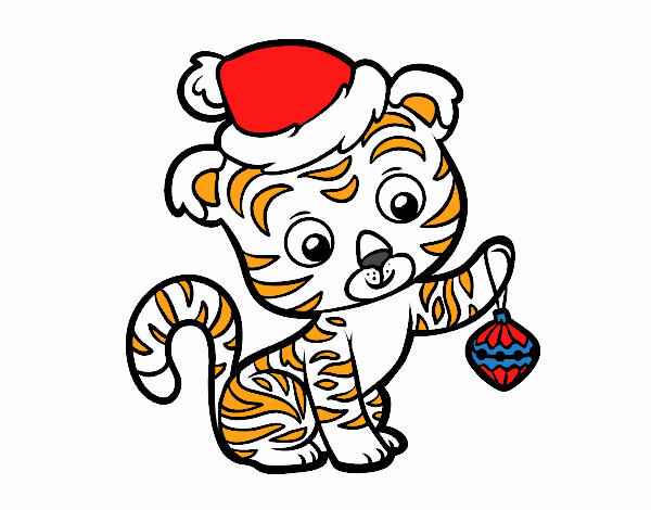 Tigre navideño