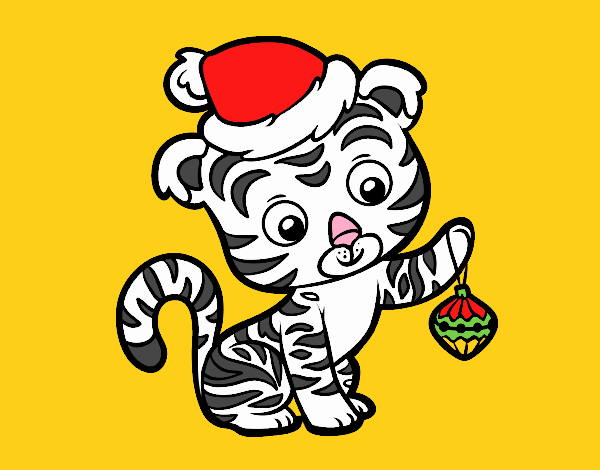 Tigre navideño