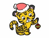 Tigre navideño