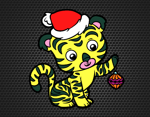 Tigre navideño