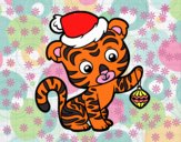 Tigre navideño