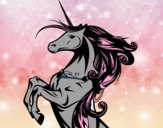 Dibujo Unicornio mágico pintado por Dariabonit