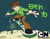 Ben 10 skateboard