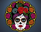 Calavera mejicana femenina