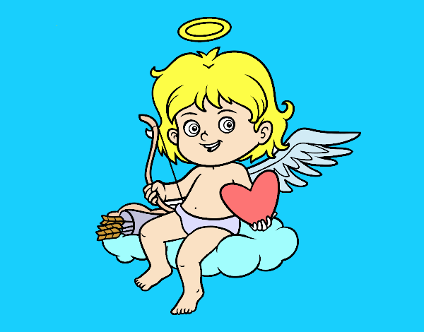 Cupido en una nube