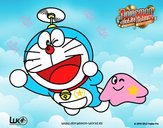 Doraemon volando