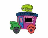 Food truck de hamburguesas