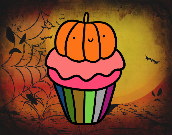 Halloween cupcake