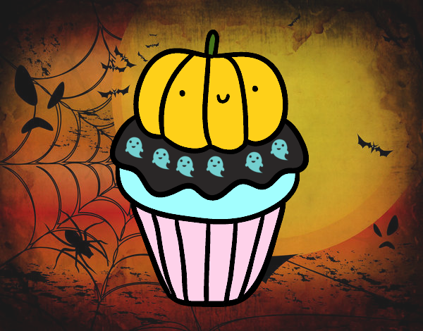 Halloween cupcake