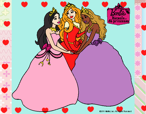 Barbie y sus amigas princesas