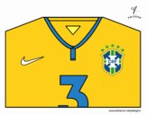 Camiseta del mundial de fútbol 2014 de Brasil