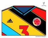 Camiseta del mundial de fútbol 2014 de Colombia