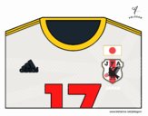 Camiseta del mundial de fútbol 2014 de Japón