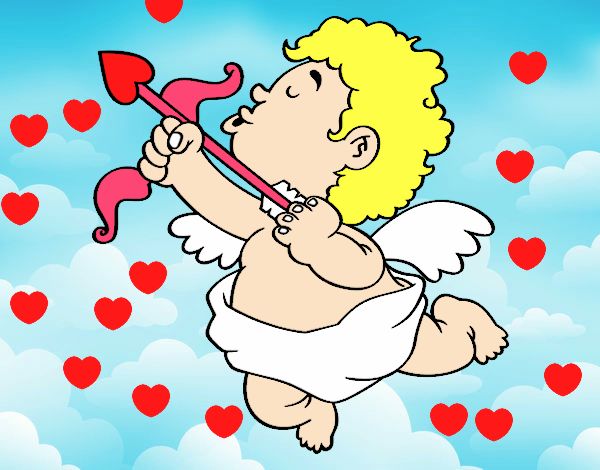 Cupido con su flecha