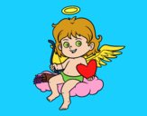 Cupido en una nube