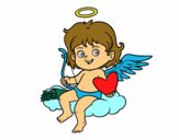 Cupido en una nube