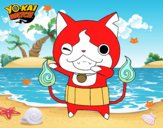 Jibanyan guiñando el ojo