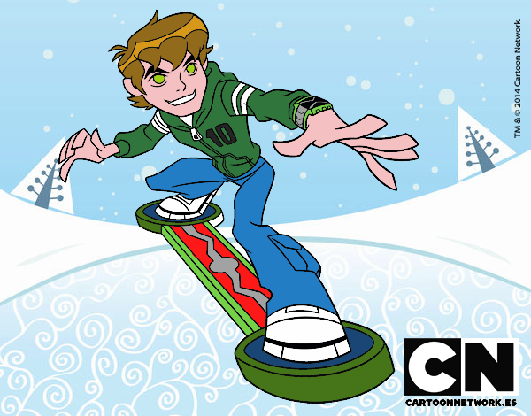 Ben 10 skateboard