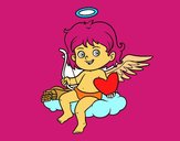 Cupido en una nube